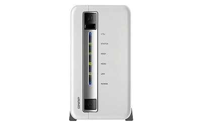 Qnap TS-212P - Storage NAS 2 Baias para discos SATA