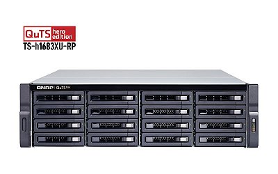 Qnap TS-h1683XU-RP - Storage NAS 16 Baias p/ HDD SATA/SSD