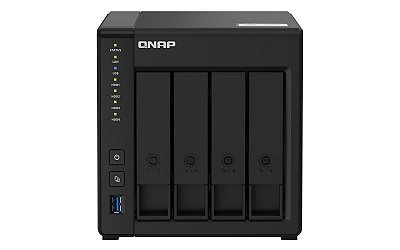 Qnap TS-451D2 - Storage NAS 4 Baias p/ HDD SATA