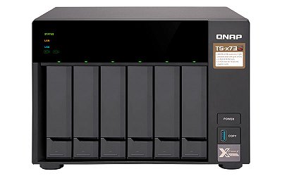 Qnap TS-673 - Storage NAS 6 Baias p/ HDD SATA