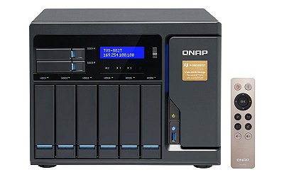 TVS-882T Qnap - Storage NAS 8 Baias p/ HDD SATA/SSD