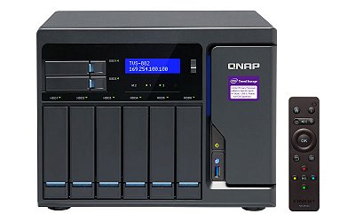 Qnap TVS-882 - Servidor NAS 8 Baias p/ HDD SATA/SSD