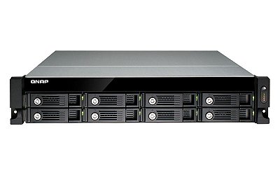 TVS-871U-RP-i3 Qnap - Storage NAS 8 Bay p/ discos SATA