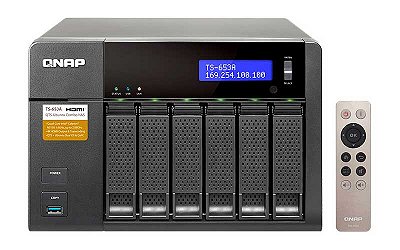 TS-653A Qnap - Servidor de Mídia HDMI