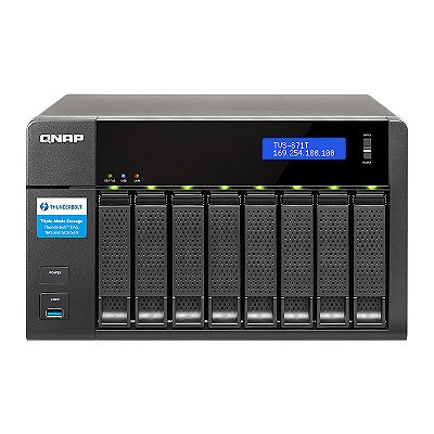 TVS-871T Qnap - Storage NAS Thunderbolt 2 8HDs