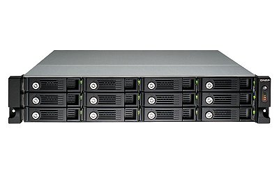 TS-1253U Qnap - Storage NAS Rack 12 Baias p/ HDD SATA/SSD