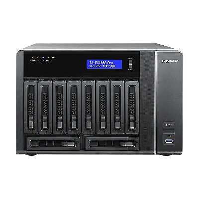 TS-EC1080 PRO Qnap - Storage NAS 10 Baias
