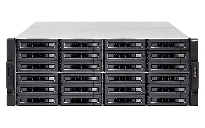 TS-EC2480U-RP Qnap - Storage NAS 24 Baias p/ HDD SATA