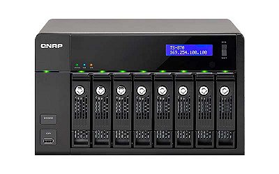 TS-870 Qnap - Storage NAS 8 Bay p/ HDD SATA