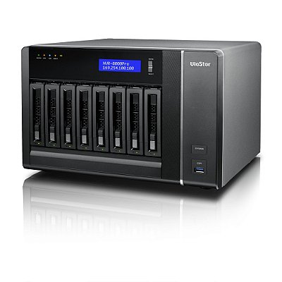 VioStor VS-8140 Pro+ - NVR para 8 HDS e 40 Câmeras