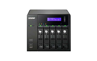 TS-569 Pro Qnap - Storage NAS c/ capacidade de 5 HDs