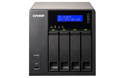 Qnap TS-419PII - Storage NAS p/ 4 discos SATA