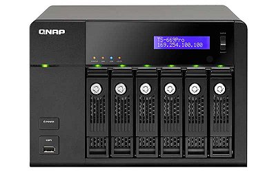 TS-669 Pro Qnap - Storage NAS c/ capacidade 6 HDs