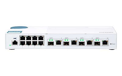 Qnap QSW-M408-4C - Switch 10GbE com 12 portas