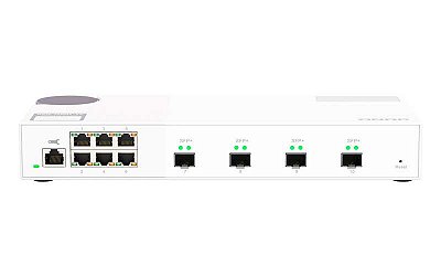 QSW-M2106-4S Qnap - Switch Gerenciável de 10x portas SFP+/GbE