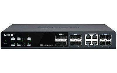 Qnap QSW-M1204-4C - Switch gerenciável 12 portas