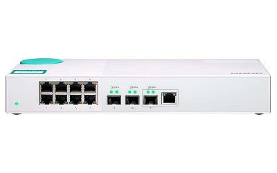 QSW-308-1C Qnap - Switch de 11x portas SFP+ RJ45