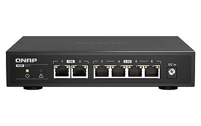 QSW-2104-2T Qnap - Switch com 6 Portas