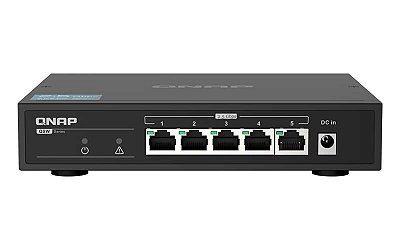 QSW-1105-5T Qnap - Switch de 5x portas LAN 2,5GbE