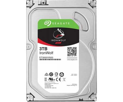 ST3000VN006 Seagate - HD SATA 3TB 7200 rpm IronWolf