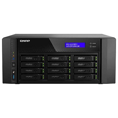 QAI-h1290FX Qnap - Storage NAS 12 Bay p/ HDD SATA/NVMe