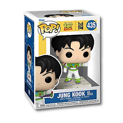 Funko Pop! BTS Jung Kook como Buzz Toy Story #435 – Colecionável Exclusivo