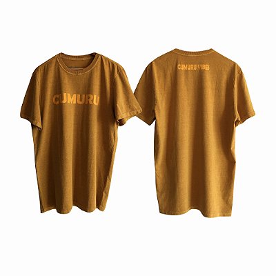 Camisa Estonada Algodão Caramelo Cumuru