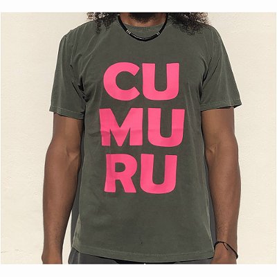 Camisa Estonada CU-MU-RU Verde Escuro