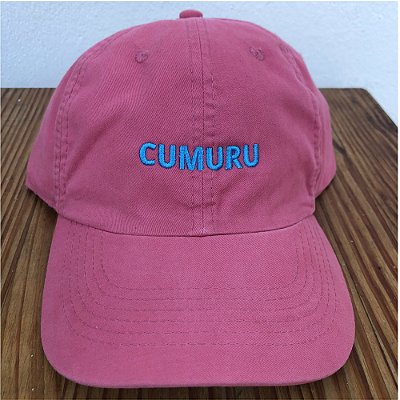 Boné Dad Hat Cumuru Rosa Bordado