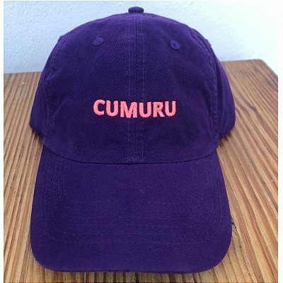 Boné Dad Hat Cumuru Roxo Bordado