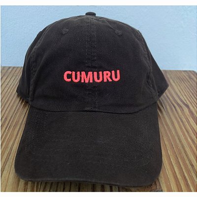 Boné Dad Hat Cumuru Marrom Bordado