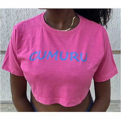 Cropped Estonado Cumuru Rosa