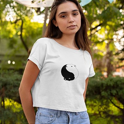 Tee Cropped Capivara