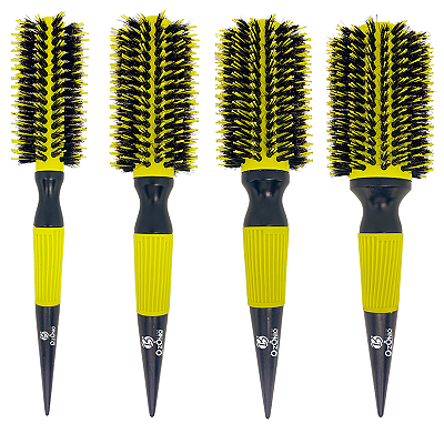 Biotop Ozonio Kit Escova de Cabelo Profissional Térmica Cerâmica - 4 Unidades