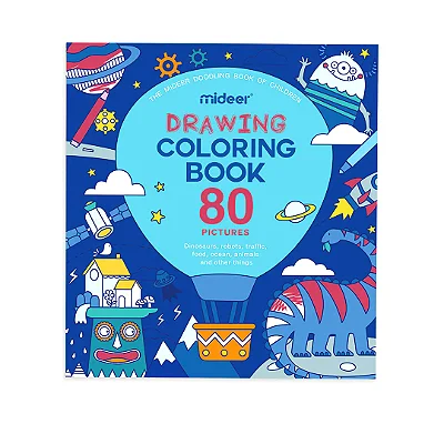 Livro de Colorir Desenhos - Meninos | Mideer