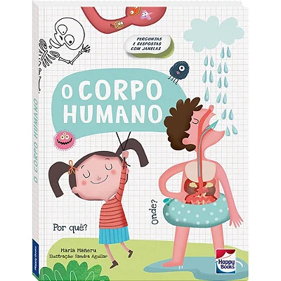 Perguntas e Respostas - O Corpo Humano | María Mañeru | Happy Books