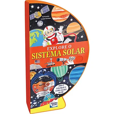 Livro-Globo: Explore o Sistema Solar 3D | Happy books