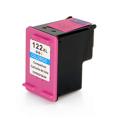 Cartucho De Tinta Compatível HP 122xl Color CH564HB Ollix 13ml