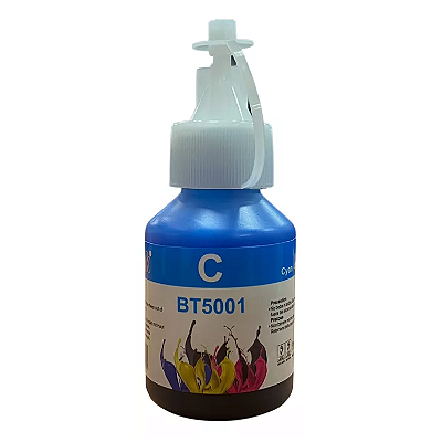 Tinta Compatível Brother Ciano (CY) Sem Caixa | BT6001 | BT5001 | DCP-T500W | DCP-T700W