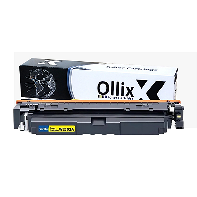 Toner Compatível HP | 230A | W2302A | 1.8K | AMARELO | 2300A | 4203 | 4203DW | 4303DW | 4303 | Ollix