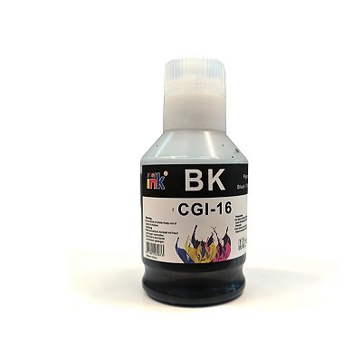 Tinta Compatível Canon Pigmentada GI-16 | Preto BK | GI16 | Gi16 | 6010 | 7010 | Star Ink 170ml