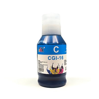 Tinta Compatível Canon Pigmentada GI-16 | Ciano | GI16 | Gi16 | 6010 | 7010 | Star Ink 135ml