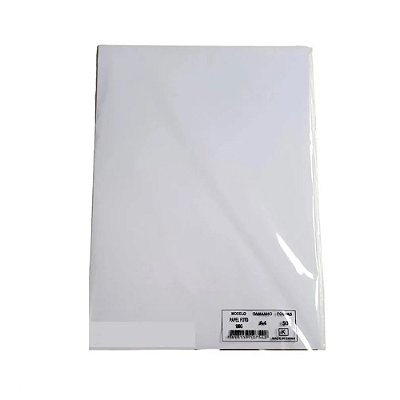 Papel Fotográfico Glossy Brilhante A4 135g | 50 Folhas