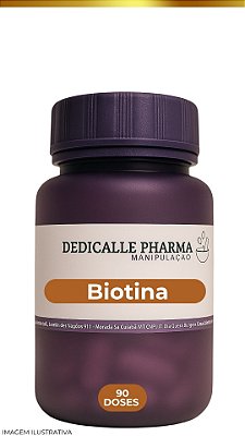 Biotina 1000mcg 90 Cápsulas