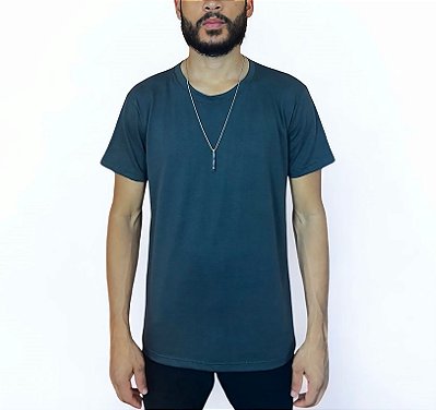 CAMISETA MASCULINA BASICA 100%ALGODÂO FIO 30.1 PENTEADO