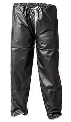 CALÇA PVC FORRADA PRETA MAICOL CA 37536