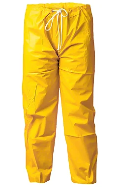 CALÇA PVC FORRADA AMARELA MAICOL CA 37536