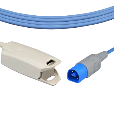 SENSOR DE OXIMETRIA SPO2 ADULTO TIPO CLIPE COMPATÍVEL COM MONITORES PHILLIPS