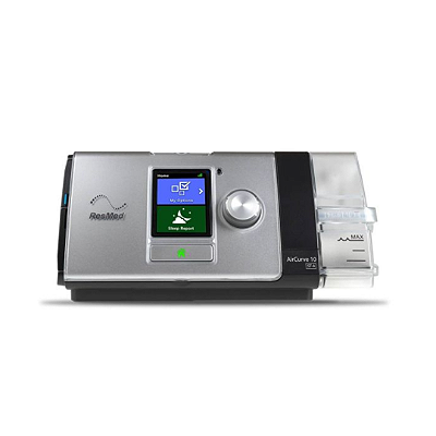 BiPAP/ CPAP Binível AirCurve 10 VAuto Resmed com Umidificador