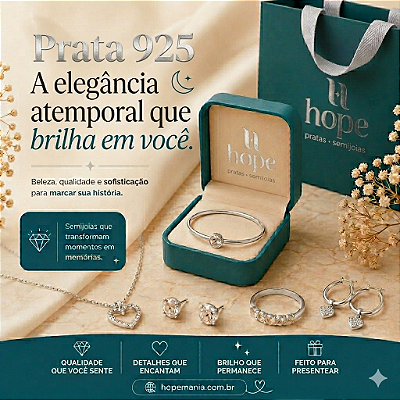 Prata 925 em destaque